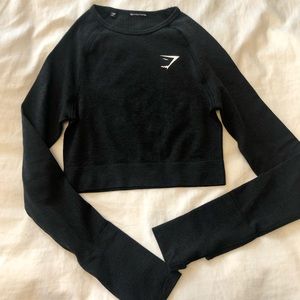 VITAL SEAMLESS LONG SLEEVE CROP TOP
